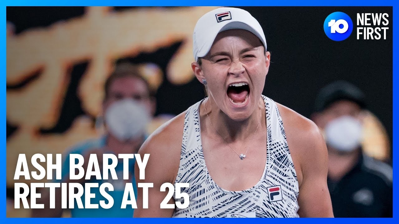Ash Barty Retires From Tennis | 10 News First