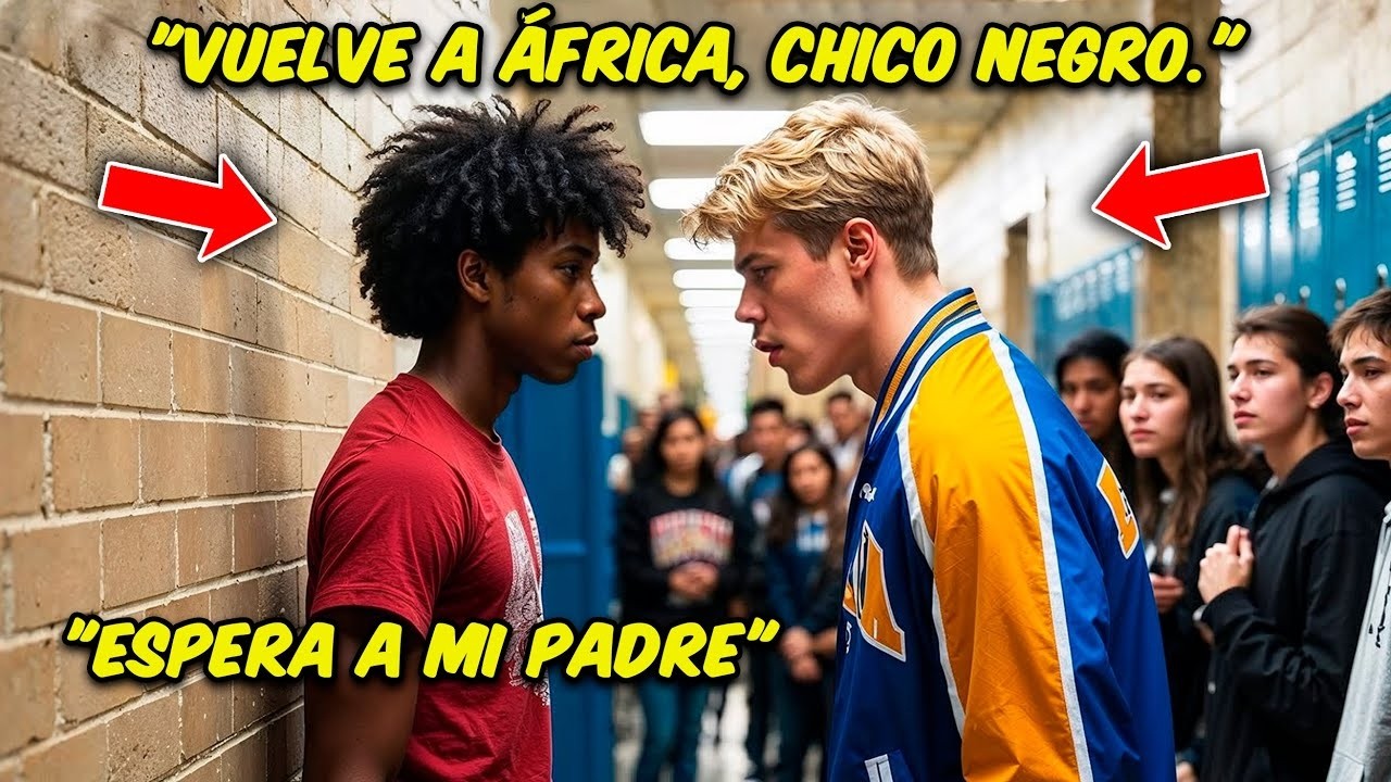 Matón Racista Ataca a un Chico Negro, pero su Padre era un Implacable Comandante de la Fuerza Delt