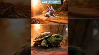 Kachwa or Khargosh with a Twist 😂🤣#trendingvideos #storytelling #ai #like #subscribe