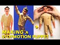 Making a stop motion puppet