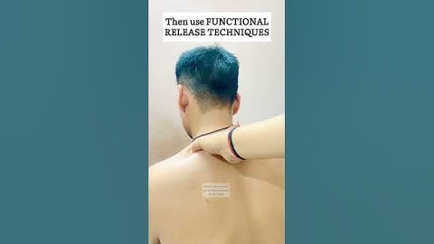 Trigger point release techniques #triggerpoint #ischemiccompression #triggerpointrelease