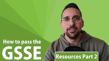 How to Pass the GSSE: Resources - Part 2