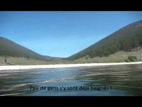 Une rando au milieu du lac Bakal, sur l'ile d'Olkhon