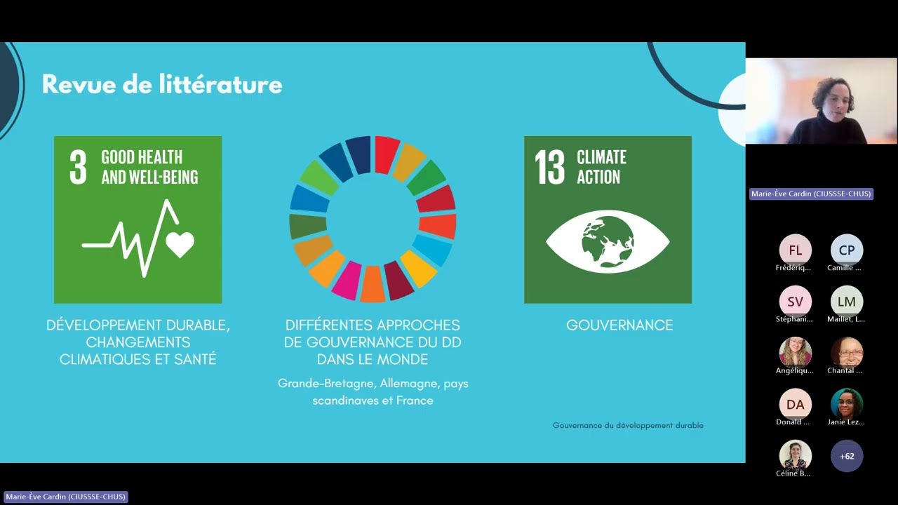 La gouvernance du développement durable au CIUSSS de l’Estrie – CHUS