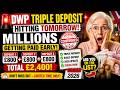 🚨 DWP Triple Payments Arrive Tomorrow! 💸 Millions to Get Early Cash Boost in 2026