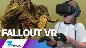 Fallout 4 VR & DOOM VR are scary as hell!