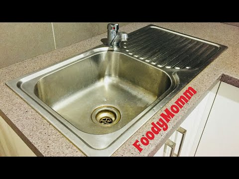 How To Clean Kitchen Sink Clean Sink With Salt Lemon No