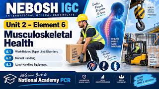 NEBOSH IGC Unit 2 Element 6 | Musculoskeletal Health | WRULDs & Load Handling Equipment