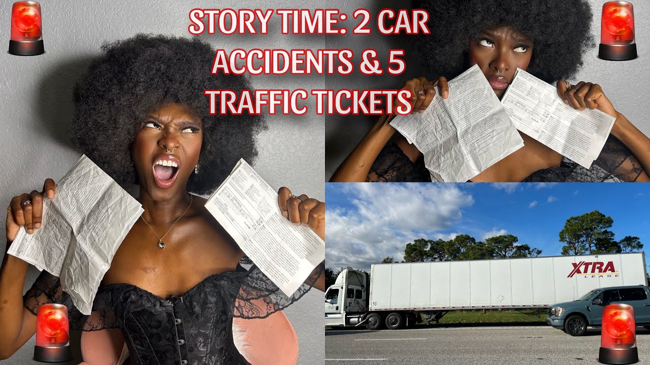 STORY TIME 2 CAR ACCIDENTS & 5 TRAFFIC TICKETS LICENSE SUSPENDED