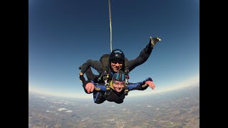 Debbie's First Skydive, Triangle Skydiving Center, Louisburg, NC - 12.15.2013