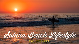 Sunset Solana Beach California 4K
