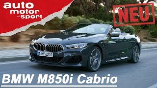 BMW M850i ​​xDrive Convertible (2019): Sport meets bacon - Review/Driving report | auto motor & s... screenshot 5