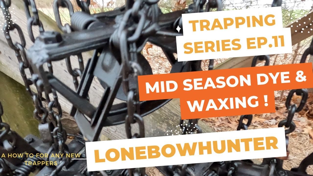 how to dye and wax your traps YouTube