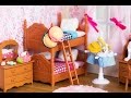 Miniature dollhouse bunk bed and dresser set  for nendoroid dolls  unboxing