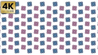 Royalty Free Template Decorative Flower Madala Background Animation Theme Pink Blue