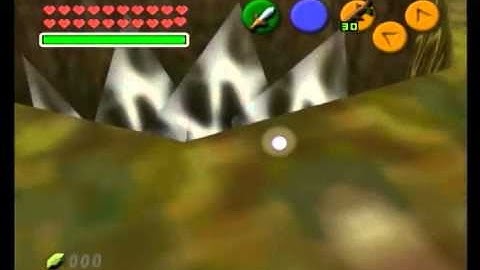 Break the web in Deku Tree w/ sidehop