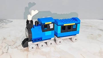 How To Build a LEGO Train 🚂🚃| ASMR sound | Building Blocks | Satisfying Diy #asmr #asmrsounds #lego