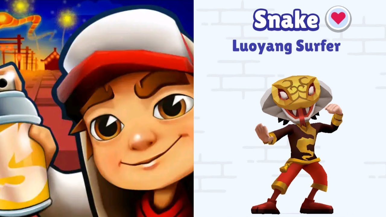 Subway Surfers Lunar New Year 2025 - Year Of The Snake - New Character Snake