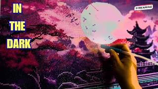 🎧 Diamond Painting In The Dark 💎 No Talking Live Work With Me
