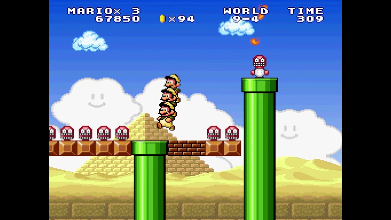 Mario Forever: SMW Edition - World 9