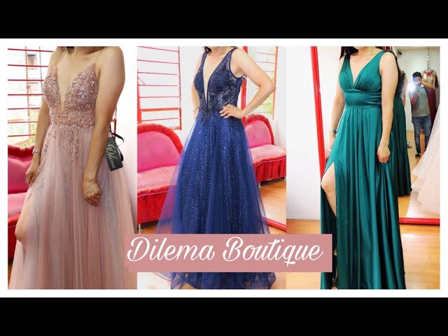 Conoce tienda de vestidos Elegantes del centro CDMX || DILEMA BOUTIQUE -  YouTube