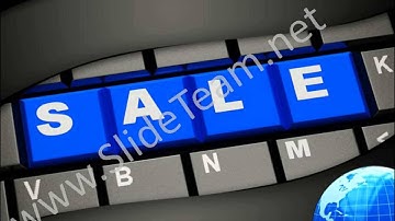 Global Sale Keyboard PowerPoint Templates ppt Themes 0812 Slides Backgrounds