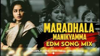 Maradhala Manikyamma Telugu folk Song Edm Mix By Dj Akshay As And Dj Ganesh Bolthey