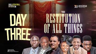 Download lagu RERN INTERNATIONAL CONFERENCE 2026 || THE RESTITUTION OF ALL THINGS || DAY 3 (EVENING SESSION)