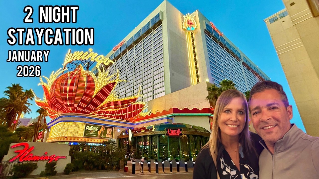 Двухдневный отдых в отеле Flamingo Las Vegas, январь 2026 года.
