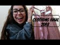 CLOTHING HAUL + SHE ALMOST CRASHED MY CAR ?!?!? // VLOG #6