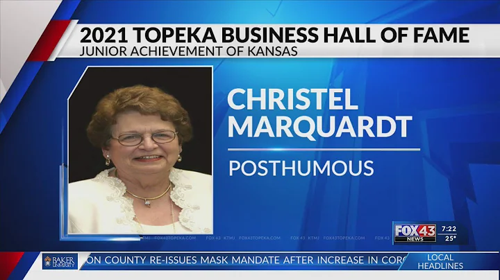 2021 Topeka Business Hall of Fame laureates