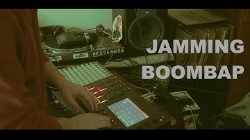 Jamming a Boombap beat on the Mpc Touch