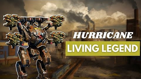 Typhon Hurricane - Living Legend / War Robots Test Server Gameplay