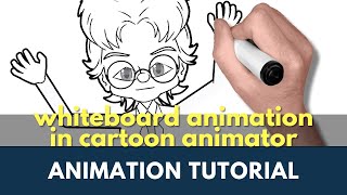 How to Create Whiteboard Animation in Cartoon Animator 5 Tutorial #reallusion #cartoonanimator