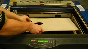 Epilog Laser Tutorial Part 2: Preparing Material and Using the Laser