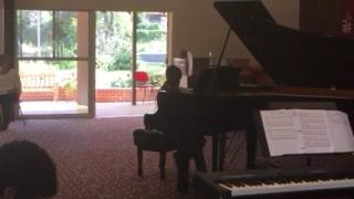 Isaiyahs Piano Recital Performance