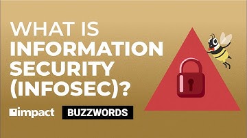 What Is Information Security (InfoSec)? | Buzzwords