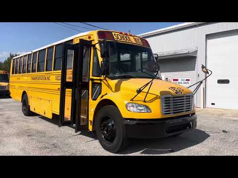 2015 Freightliner Thomas C2 School Bus walkaround video