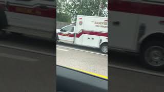 BRAND NEW Hanover Park IL Fire Department Medic 16 Transporting to St Alexius Medical Center