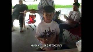 Mike's 7th birthday Sept. 2001