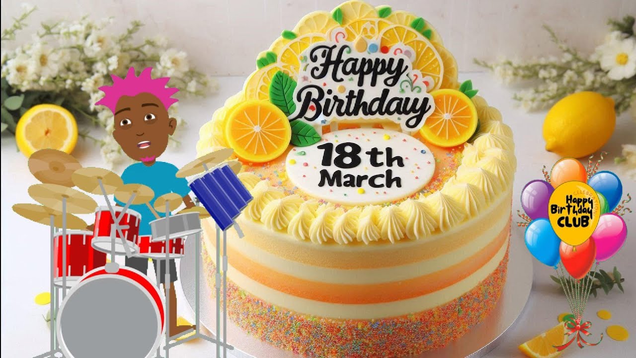 18 March Birthday Wishes | Happy Birthday Song | Trending Happy Birthday status