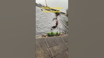 Slope Protection against Rainfall #geotechnicalengineering #civilengineering #soilmechanics