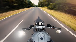 #5 [RAW SOUND] German Autobahn Topspeed. | BMW R nineT | [4K] [ASMR] [BOXER ENGINE]