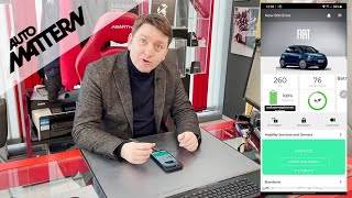 Fiat 500e | Nutzung der Fiat App inkl. Fernsteuerung 📱 Fiat Link E Entry