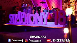 EMCEE Raj Sah in Arabian attire during Gala Dinner for a corporate gig