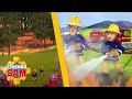 The Biggest Fires and Fire Truck Rescues! | Fireman Sam | Cartoons for Kids | WildBrain Bananas