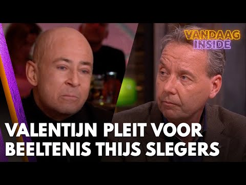 Valentijn pleit voor beeltenis Thijs Slegers in PSV-stadion: 'Deze man redt levens' | VANDAAG INSIDE