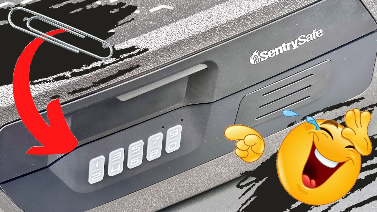 [1595] Ошибка в конструкции замка Sentry Safe