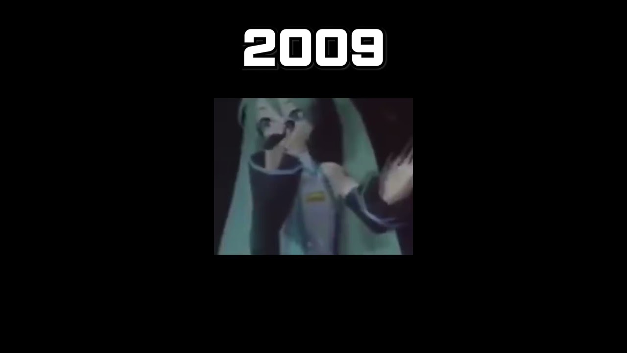 Evolution of Hatsune Miku Concert