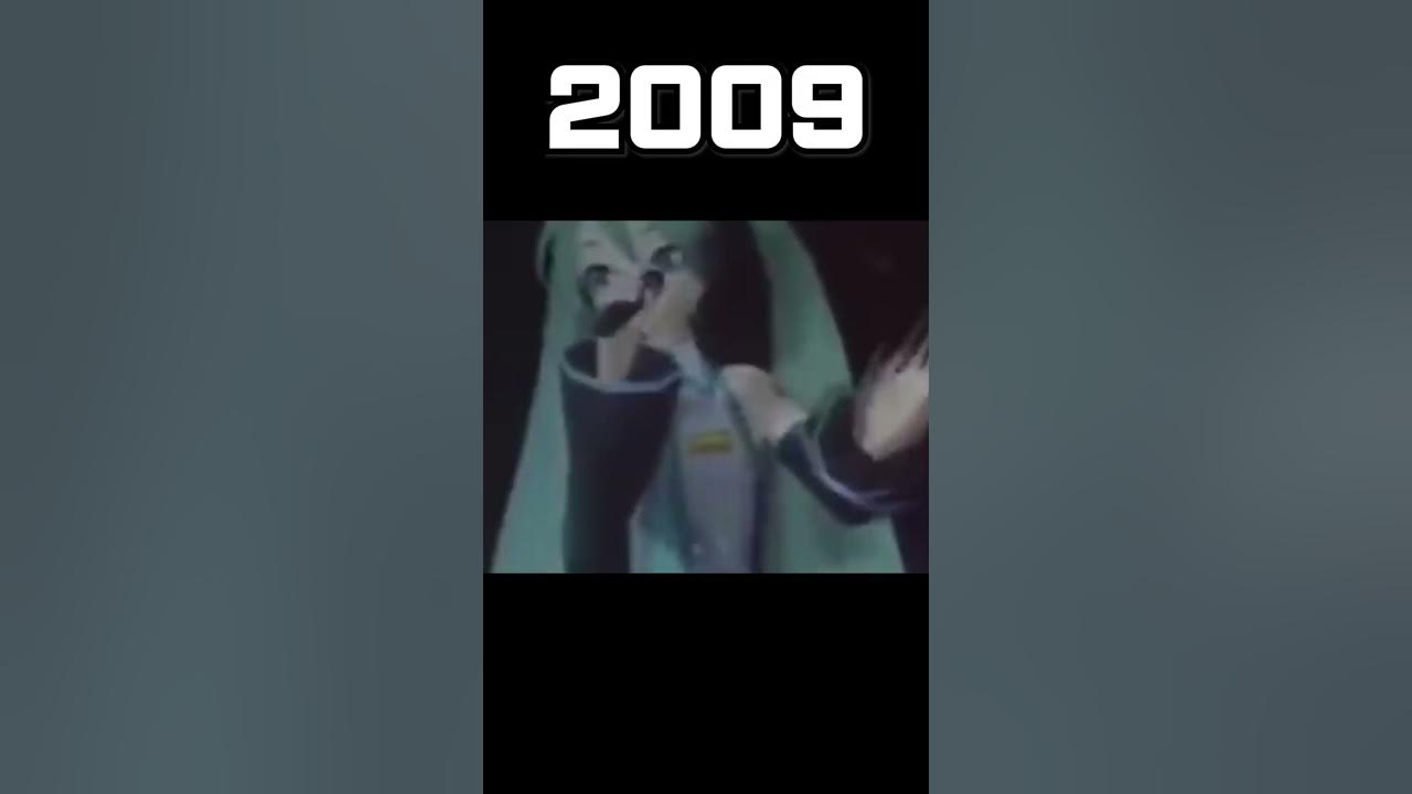 Evolution of Hatsune Miku Concert